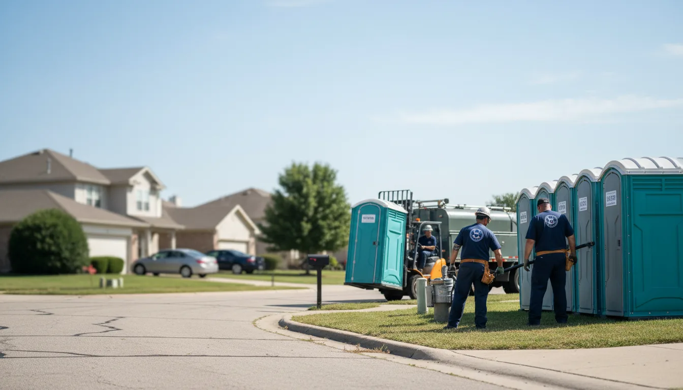 Porta Potty Rental in Laverne, OK near me